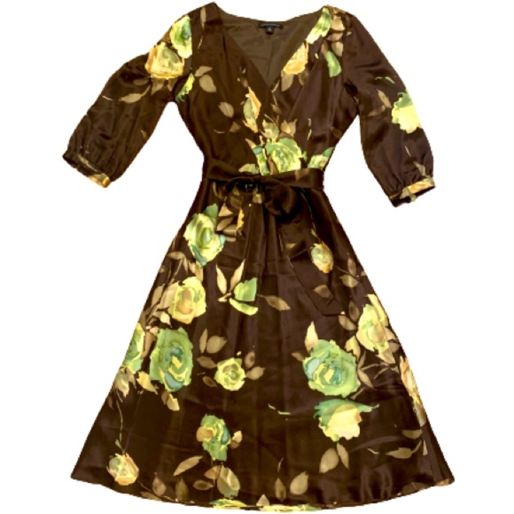 Banana republic 100% silk dress size 8